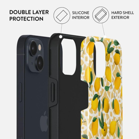 Husa iPhone 14 Plus Burga Dual Layer Lemon Juice [1]