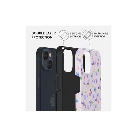 Laptop, Tablete & Telefoane - Husa iPhone 14 Plus Burga Dual Layer Wildflower