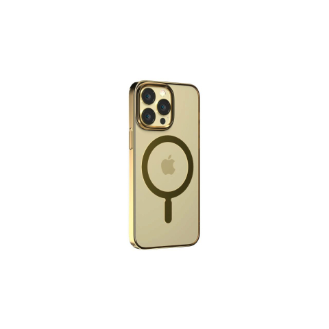 Laptop, Tablete & Telefoane - Husa iPhone 14 Plus Devia Glimmer Series Magnetic Gold