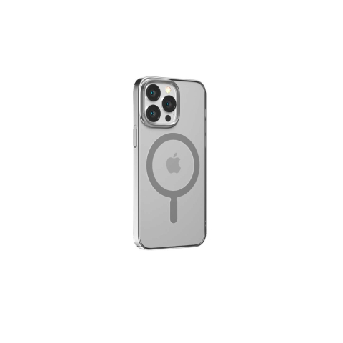 Laptop, Tablete & Telefoane - Husa iPhone 14 Plus Devia Glimmer Series Magnetic Silver
