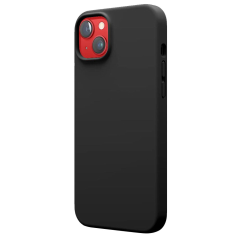 Laptop, Tablete & Telefoane - Husa iPhone 14 Plus Lemontti Liquid Silicon MagCharge Negru
