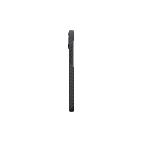 Husa iPhone 14 Plus Pitaka MagEZ 3 Aramida 1500D, MagSafe, Negru / Gri [2]