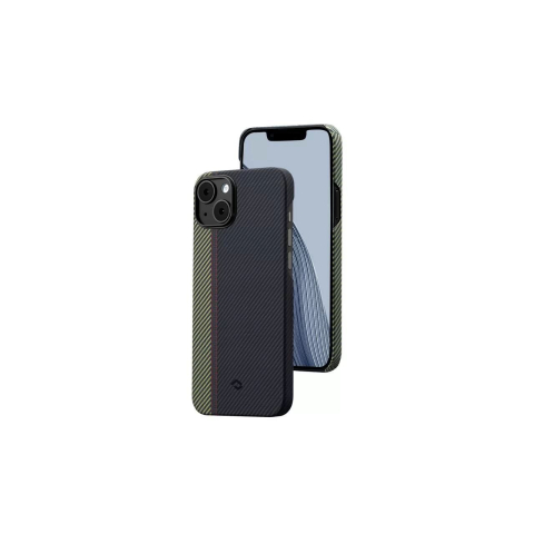 Husa iPhone 14 Plus Pitaka MagEZ 3 Aramida MagSafe Overture [1]