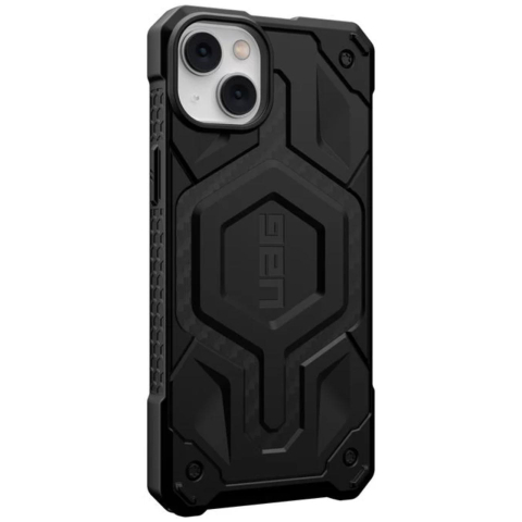 Laptop, Tablete & Telefoane - Husa iPhone 14 Plus UAG Monarch Pro Magsafe Carbon Fiber