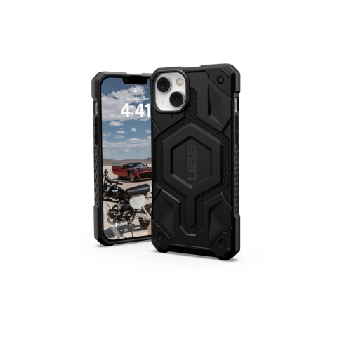 Husa iPhone 14 Plus UAG Monarch Pro Magsafe Kevlar Black [9]