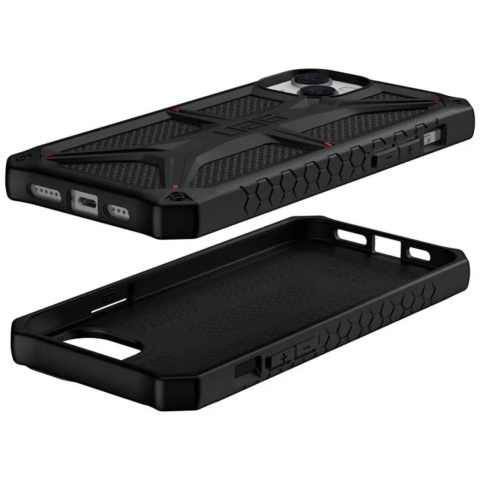 Laptop, Tablete & Telefoane - Husa iPhone 14 Plus UAG Monarch Series Kevlar Black