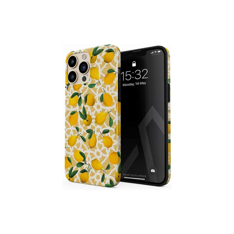 Husa iPhone 14 Pro Burga Dual Layer Lemon Juice [4]