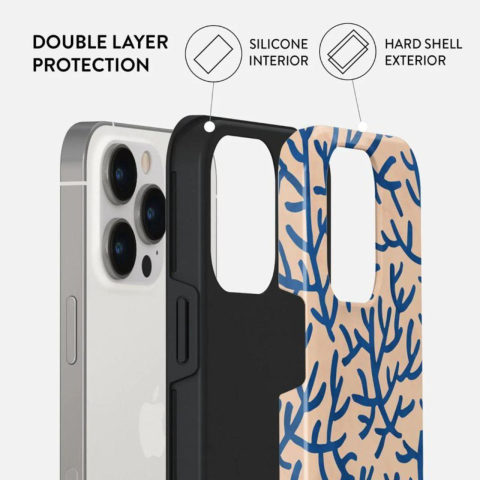 Laptop, Tablete & Telefoane - Husa iPhone 14 Pro Burga Dual Layer Vitamin Sea
