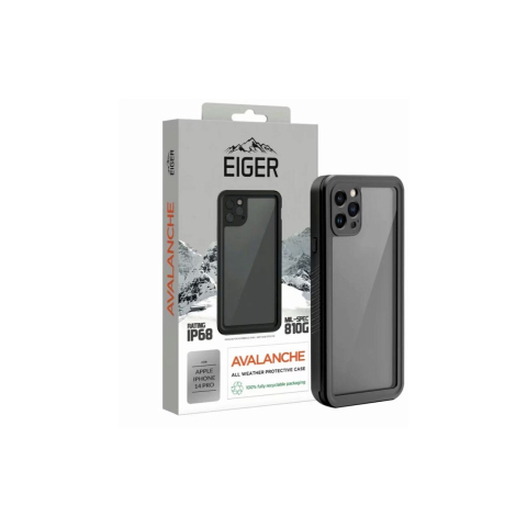 Husa iPhone 14 Pro Eiger Avalanche Black [2]