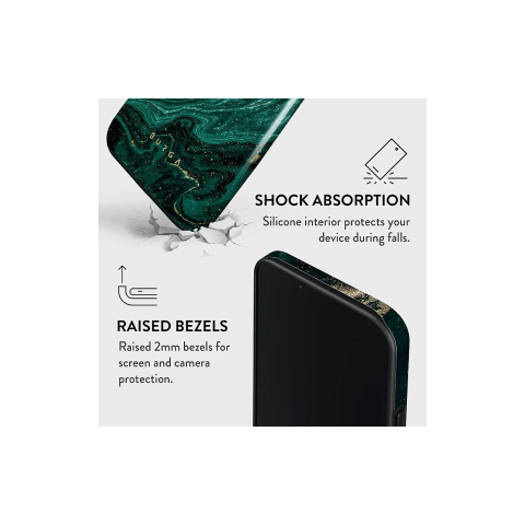 Husa iPhone 14 Pro Max Burga Dual Layer Emerald Pool [2]