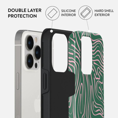 Husa iPhone 14 Pro Max Burga Dual Layer Hawaiian Breeze [1]
