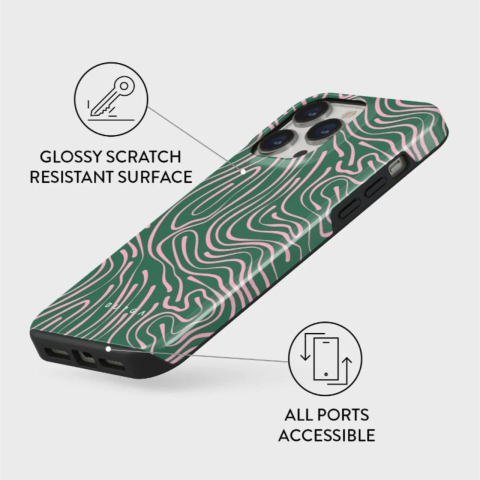Husa iPhone 14 Pro Max Burga Dual Layer Hawaiian Breeze [2]