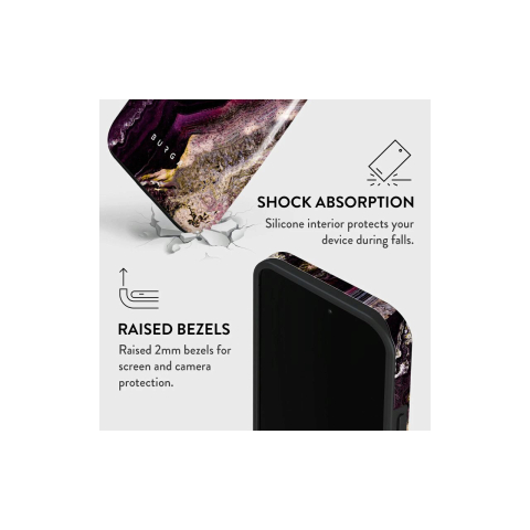 Husa iPhone 14 Pro Max Burga Dual Layer Purple Skies [2]