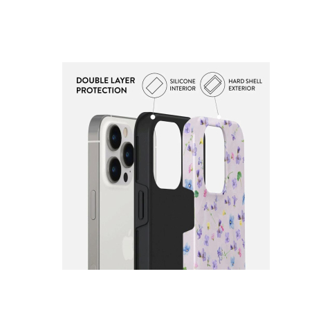 Laptop, Tablete & Telefoane - Husa iPhone 14 Pro Max Burga Dual Layer Wildflower