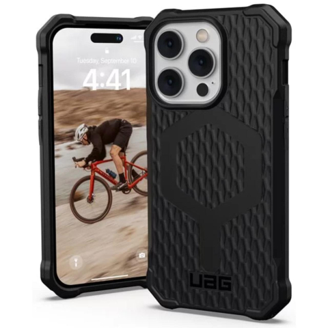 Husa iPhone 14 Pro UAG Essential Armor Magsafe Black [9]