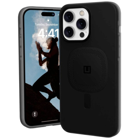 Husa iPhone 14 Pro UAG Lucent 2.0 Magsafe Black [9]