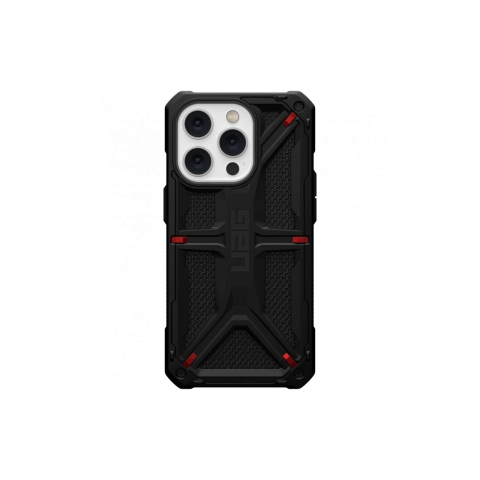 Laptop, Tablete & Telefoane - Husa iPhone 14 Pro UAG Monarch Series Kevlar Black, military drop tested