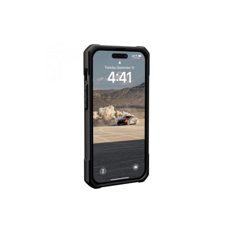 Husa iPhone 14 Pro UAG Monarch Series Kevlar Black, military drop tested [3]