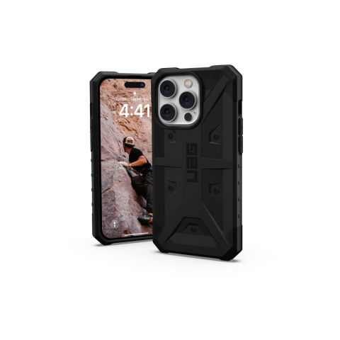 Husa iPhone 14 Pro UAG Pathfinder Series Black, military drop tested [6]