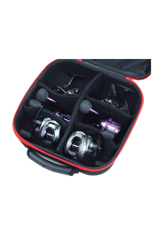 Husa mulinete PROX PX414 Multi Partition Reel Bag Black Medium [1]