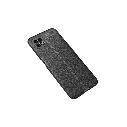 Husa Oppo A72 5G Lemontti Litchi Black [1]