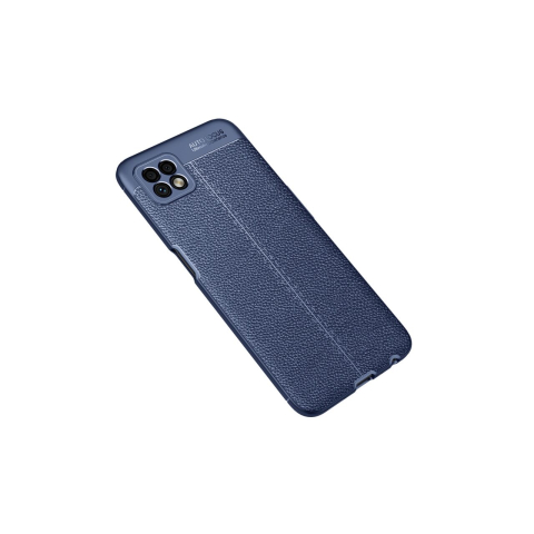 Laptop, Tablete & Telefoane - Husa Oppo A72 5G Lemontti Litchi Navy Blue