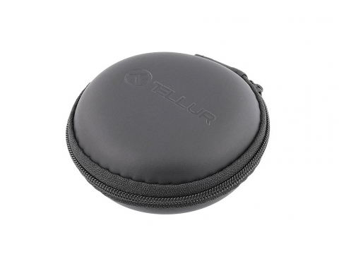 Accesorii IT - Husă pentru căști in-ear, neagră