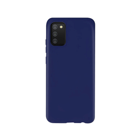 Laptop, Tablete & Telefoane - Husa Samsung Galaxy A02s Lemontti Silicon Silky Navy