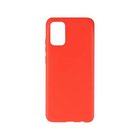 Husa Samsung Galaxy A02s Lemontti Silicon Silky Rosu [2]