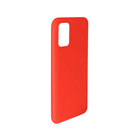 Husa Samsung Galaxy A02s Lemontti Silicon Silky Rosu [1]