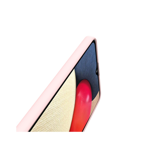 Husa Samsung Galaxy A02s Lemontti Silicon Soft Slim Pink Sand [3]