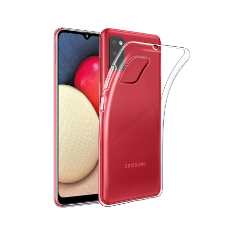 Husa Samsung Galaxy A02s Lemontti Silicon Transparent [1]