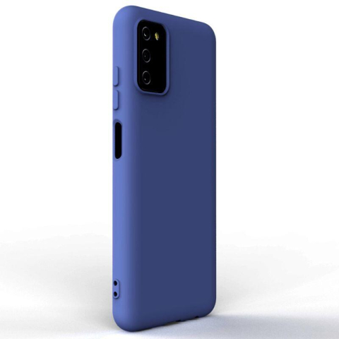 Laptop, Tablete & Telefoane - Husa Samsung Galaxy A03s Lemontti Silicon Soft Slim Dark Blue
