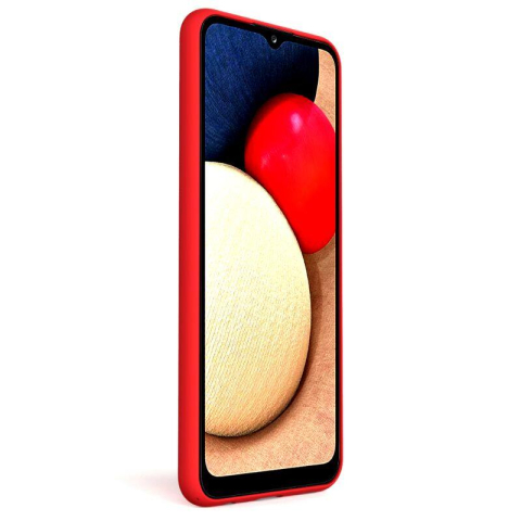 Laptop, Tablete & Telefoane - Husa Samsung Galaxy A03s Lemontti Silicon Soft Slim Red