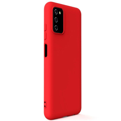 Husa Samsung Galaxy A03s Lemontti Silicon Soft Slim Red [1]