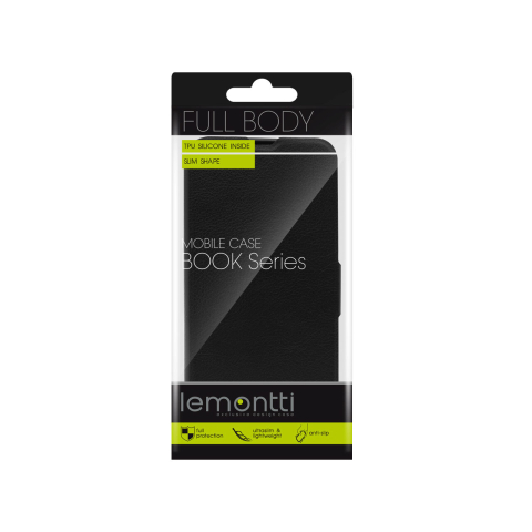 Laptop, Tablete & Telefoane - Husa Samsung Galaxy A10 Lemontti Book Elegant Negru
