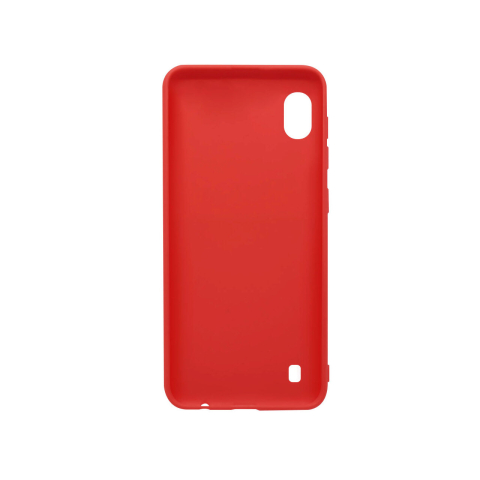 Husa Samsung Galaxy A10 Lemontti Silicon Silky Rosu [1]