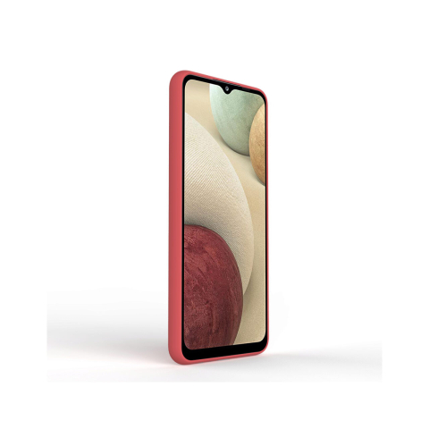 Husa Samsung Galaxy A12 Lemontti Silicon Soft Slim Santa Red [2]
