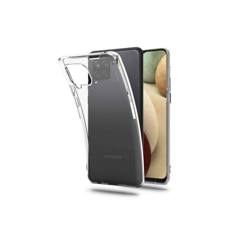 Laptop, Tablete & Telefoane - Husa Samsung Galaxy A12 Lemontti Silicon Transparent