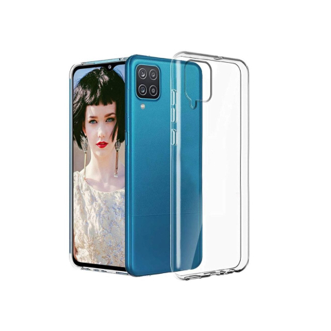 Husa Samsung Galaxy A12 Lemontti Silicon Transparent [3]
