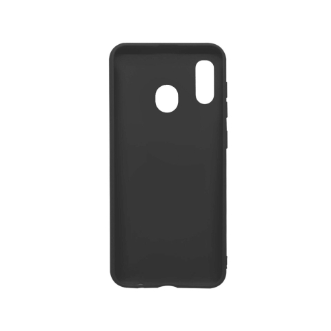 Husa Samsung Galaxy A20 / A30 Lemontti Silicon Silky Negru [2]
