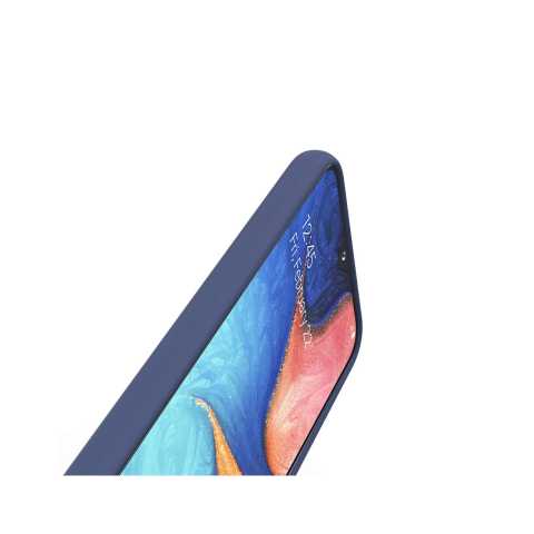 Laptop, Tablete & Telefoane - Husa Samsung Galaxy A20e Lemontti Liquid Silicon Dark Blue
