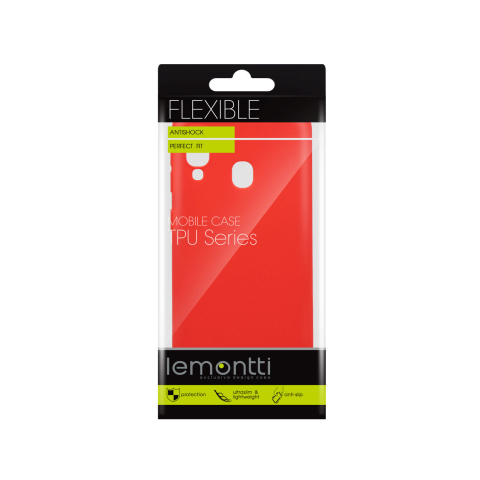Laptop, Tablete & Telefoane - Husa Samsung Galaxy A20e Lemontti Silicon Silky Rosu