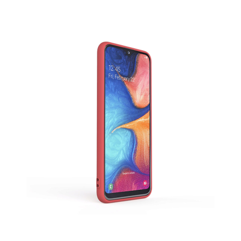 Husa Samsung Galaxy A20e Lemontti Silicon Soft Slim Santa Red [3]