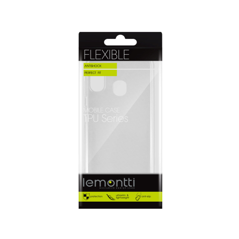 Husa Samsung Galaxy A20e Lemontti Silicon Transparent [2]