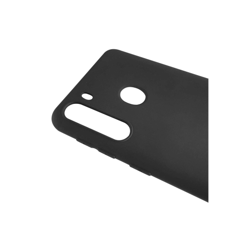 Husa Samsung Galaxy A21 Lemontti Silicon Silky Negru [1]