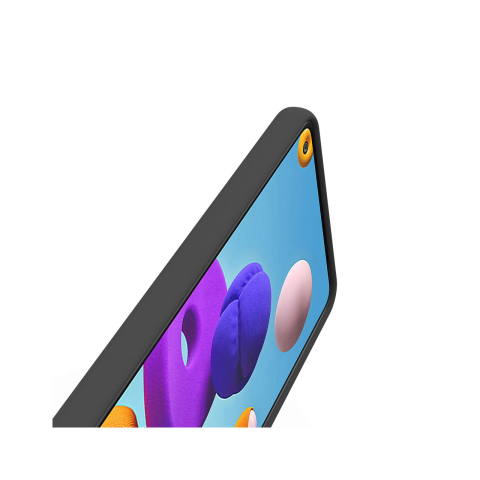 Laptop, Tablete & Telefoane - Husa Samsung Galaxy A21s Lemontti Liquid Silicon Black