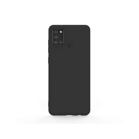 Husa Samsung Galaxy A21s Lemontti Silicon Soft Slim Black [3]