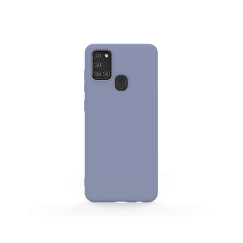Laptop, Tablete & Telefoane - Husa Samsung Galaxy A21s Lemontti Silicon Soft Slim Lavender Gray