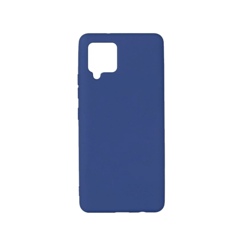 Laptop, Tablete & Telefoane - Husa Samsung Galaxy A22 4G Lemontti Silicon Silky Albastru Inchis
